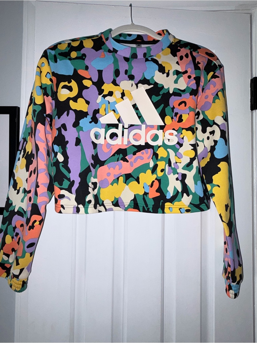 adidas Multicolor Camo Print Activewear set - Picture 2 of 5
